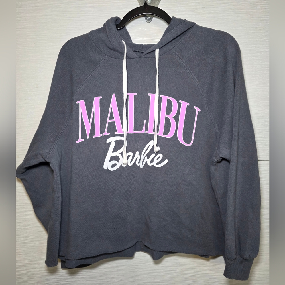 Grayson Threads Dark Gray Malibu Barbie Hoodie
